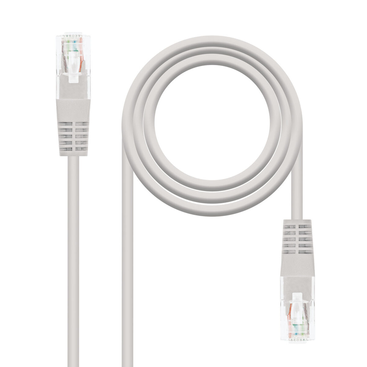 CAT 6 UTP-Kabel NANOCABLE 10.20.0407 Grå 7 m